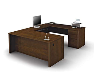 Bestar U-Shaped Desk with Pedestal - Prestige Plus