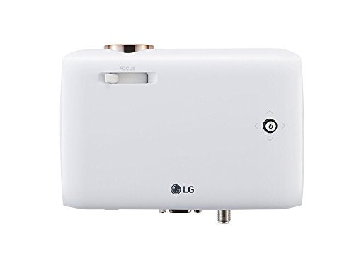 LG Electronics PH550 Minibeam Projector with Bluetooth Sound, Screen Share and Built-in Battery (2016 Model) (Renewed)