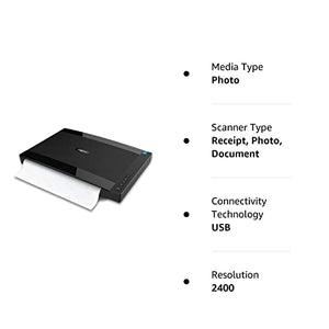 VIISAN 3240 A3 Large Flatbed Scanner, 2400 DPI, CIS Sensor, Auto-Scan, Frameless