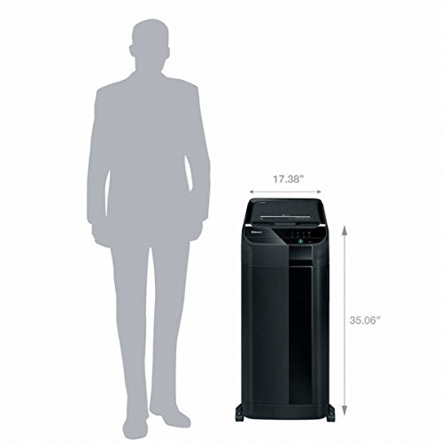 Fellowes AutoMax 550C 550-Sheet Cross-Cut Auto Feed Shredder (4963001)