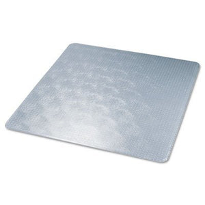 DEFLTO ExecuMat Studded Beveled Chair Mats for Highest Pile Carpeting, 60 x 60, CR - Pack of 2