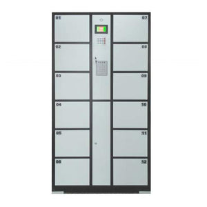 FixtureDisplays Metal Storage Locker with Computer Control Smart Access Digital Lock - 18349-NF