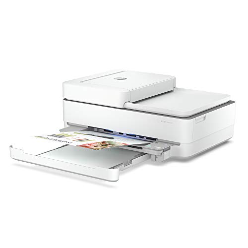 HP ENVY Pro 6455 Wireless All-in-One Printer, Mobile Print, Scan & Copy, Auto Document Feeder, Works with Alexa (5SE45A)