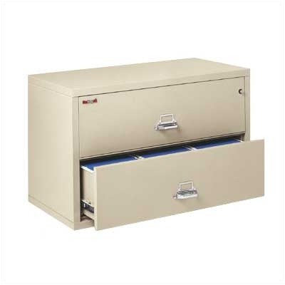 FireKing 2-4422-C 2 Drawer 44" Fire/Impact Resistant Vertical File by FireKing