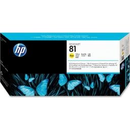 HP 83 C4963A UV Printhead and Printhead Cleaner for DesignJet 5000 series, Yellow