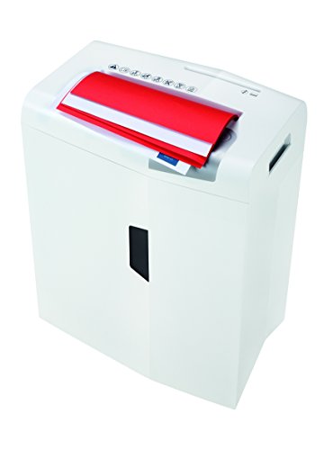 HSM X10 Shredstar 10-Sheet, Cross-Cut, 5.3 gal Capacity Paper Shredder with Separate CD Slot, White