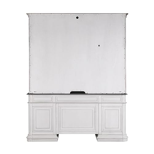 TOV White Credenza & Hutch Set