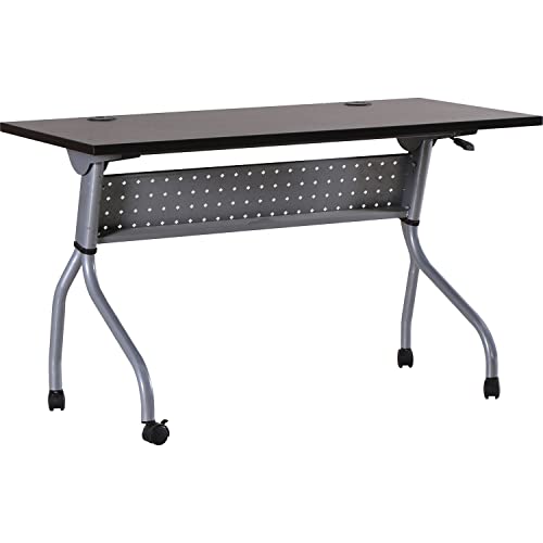 Lorell 60729 Training Table, Espresso, 23-1/2" x 48" x 29-1/2