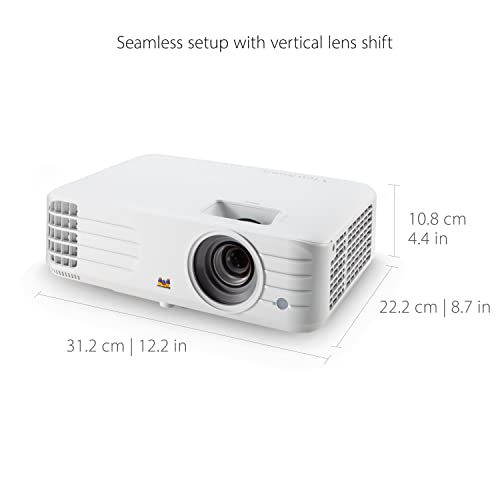 ViewSonic PX701HDH 1080p Projector, 3500 Lumens, Supercolor, Dual HDMI, 10w Speaker