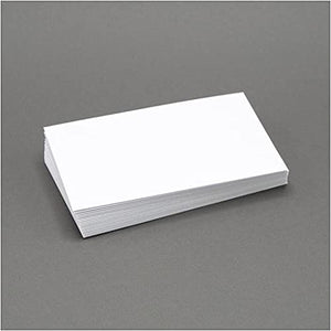 #6-3/4 White Wove V-Flap Envelopes, 3-3/5" W x 6-1/2" L, 24lb. - 5,000 Pack