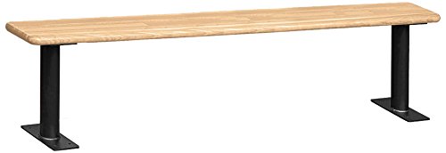 Salsbury Industries 77788LGT 96" Wood Locker Benches, Light