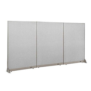 GOF Freestanding Office Partition - Large Fabric Room Divider Panel, 144" W x 72" H