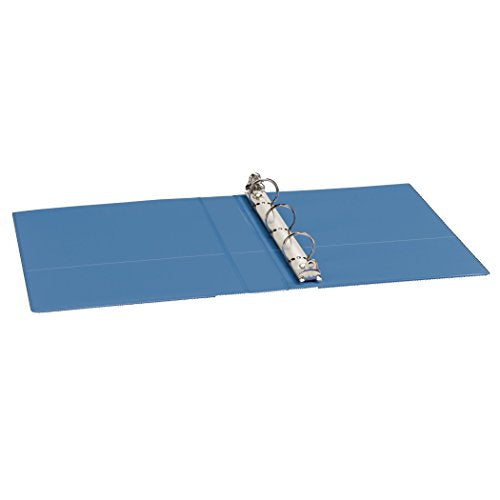 Avery Mini Comfort Touch View Binder with 1-Inch Round Ring, Holds 5.5 x 8.5-Inch Paper, Dusty Blue, 1 Binder (17347)