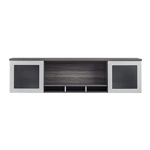 Safco Products MNH72LGS Medina Hutch Cabinet, 72", Gray Steel