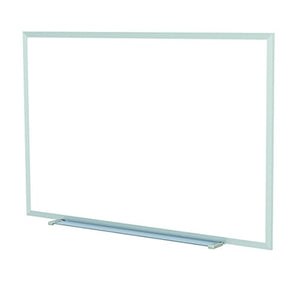 Ghent 4.5 x 5.5 Inches Aluminum Frame Non-Magnetic Whiteboard w/ 1 Marker and Eraser - Made in U.S.A.