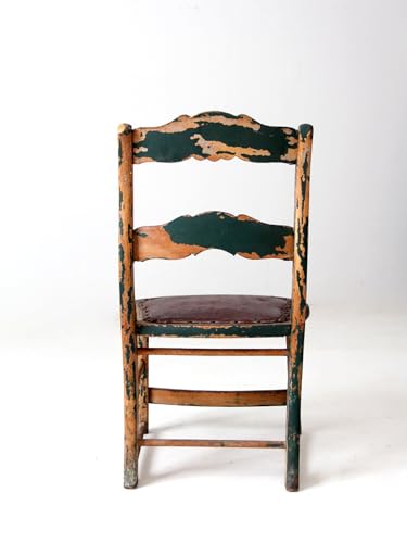Lschool Antique Small Painted Side Chair