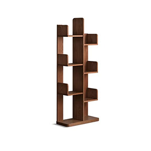 HARAY Simple Bookshelf Student Storage Floor Cabinet Living Room Shelf (Color: B)