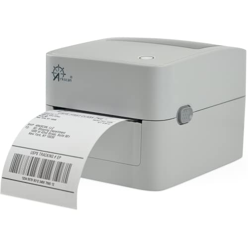 Arkscan 2054K-LAN Ethernet Network Shipping Label Printer for Windows Mac Chromebook Android Support Amazon Ebay Etsy Shopify ShipStation Stamps.com UPS USPS FedEx, Roll & Fanfold 4x6 Direct Thermal