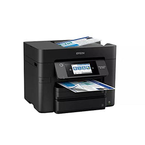 Epson Premium Workforce Pro 4833 Series All-in-One Color Inkjet Printer I Wireless I Mobile Printing I Auto 2-Sided Printing I 4.3" LCD I 500-sheet Tray Capacity I 25 ISO ppm