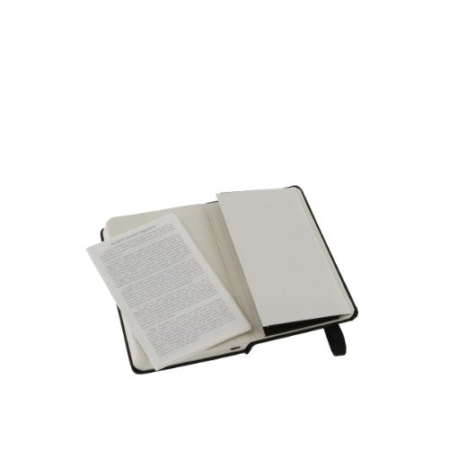 Moleskine Classic Notebook, Hard Cover, XS (2.5" x 4") Plain/Blank, Black