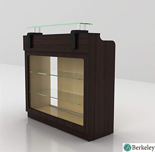 BERKELEY Reception Desk Office Counter Reception, Modern Waiting Room Reception Furniture & Equipment