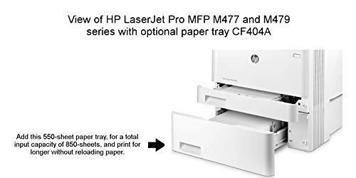 HP LaserJet 550-sheet Feeder Tray (CF404A)