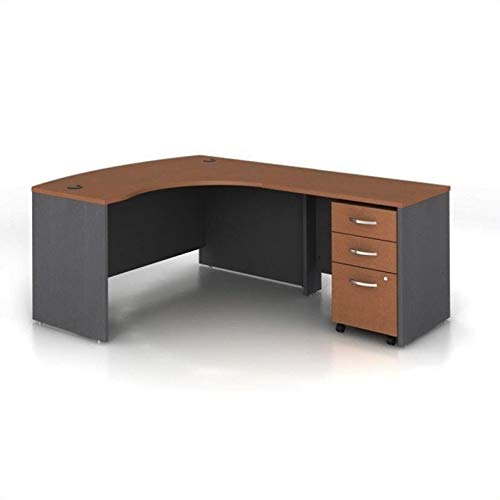 Bush Business Series C 3-Piece Right-Hand Computer Bow Desk