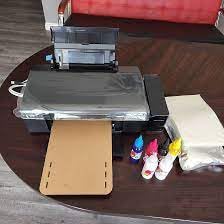 Generic DTF Printer Bundle with Ink and PET Film - Black Shirt Printing Machine