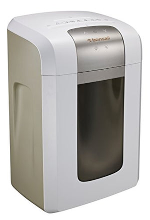 Bonsaii EverShred Pro 3S23 Heavy Duty 14-Sheet Cross-Cut Paper/CD/Credit Card Shredder, 6 Gallons Wastebasket with 4 Casters and 120 Minutes Running Time, White
