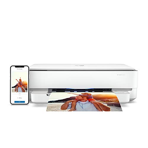 HP ENVY 6055 Wireless All-in-One Printer, Mobile Print, Scan & Copy, Works with Alexa (5SE16A)
