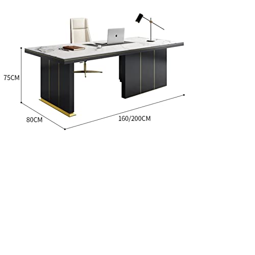 TAPIVA Luxury Rock Design Office Desk