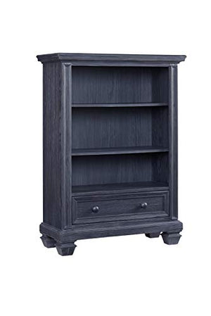 Oxford Baby Richmond Bookcase, Brushed Steel