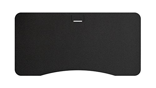 Ergo Elements Height Adjustable Electric Standing Desk with 60" Top 4 Memory Buttons LED Display, Black with Black Top