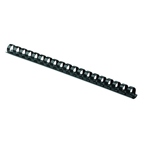 Fellowes Quasar+ Comb Binding Machine with 3/8" Black Plastic Comb, 100 Pack
