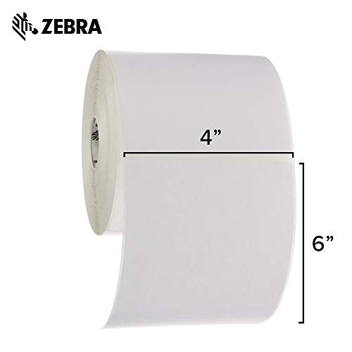Zebra ZD420 Direct Thermal Printer Plus 4 x 6 in Z-Perform 2000D Permanent Adhesive Labels Print Width of 4 in Ethernet and USB Connectivity