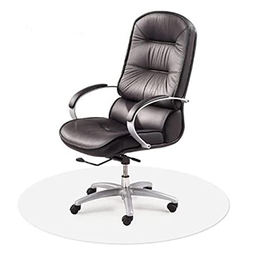 CYGG Round Transparent PVC Chair Mat, Hard Floor Protector - Waterproof, Non-Slip, Multiple Sizes - 2mm Thickness
