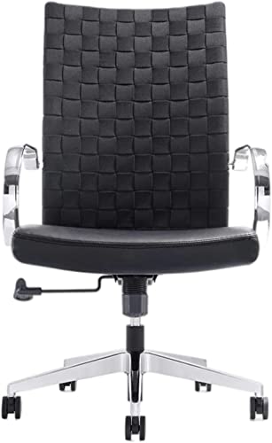 GM Seating Weeve Conference Room Chairs Set of 8 - High Back Leather Executive Office Chair