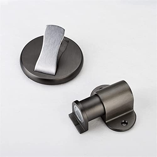Strong Magnetic Copper Door Stopper - Adjustable Invisible Door Hardware (Color: B/A/D)