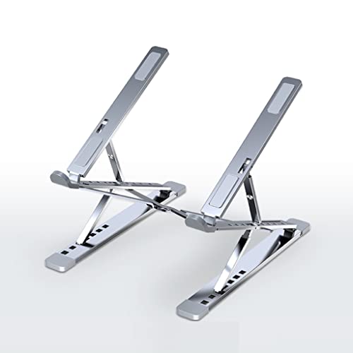 QWZYP Adjustable Laptop Stand Aluminum for Tablet Support Notebook Stand TableLaptop Holder Cooling pad (Color : B)