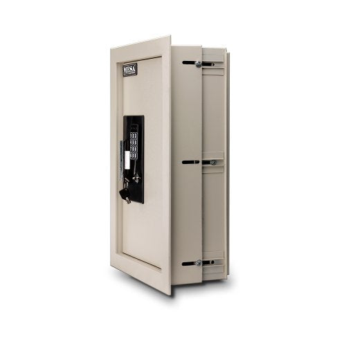 Mesa Safe Company Model MAWS2113E Electronic Wall Safe, Cream
