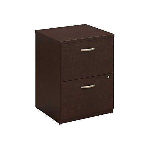 Bush Business Furniture Series C Elite 24W 2 Drawer Pedestal in Mocha Cherry