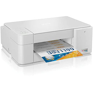 Brother MFC-J1205W INKvestment Tank Wireless Multi-Function Color Inkjet Printer with Up to 1-Year in Box,white