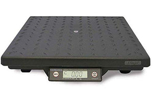 None Fairbanks Ultegra Flat Top 29824 Parcel Shipping Scale, 14x14x2.4 inches, 150 lbs Capacity