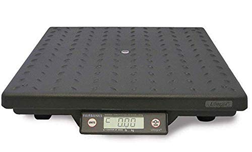 Fairbanks Ultegra Flat Top 29824 Parcel Shipping Scale, 14x14x2.4 inches, 150 lbs Capacity
