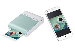 Canon SELPHY QX10 Portable Square Photo Printer for iPhone or Android, Green
