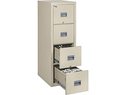 FireKing Fireproof 4-Drawer Patriot Insulated Fire File - Parchment Finish