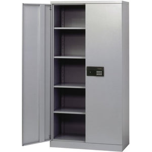 Sandusky 36"L x 18"D x 72"H Steel Cabinet, Gray