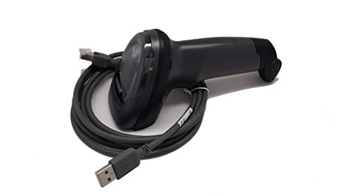 Zebra DS4308-HD (High Density) Handheld (2D, 1D, Postal) Omnidirectional Next Generation Barcode Scanner/Imager with Heavy-Duty Straight Universal Style 3 Shielded Modular Plug 7-foot USB Cable (CBA-U