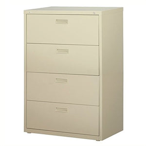 30" Wide 4 Drawer HL1000-Series Lateral File Cabinet Color: Putty