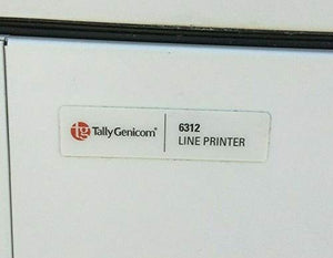Generic Monochrome Line Dot Matrix Printer - TALLYGENICOM 6312 X62 510 6300 Series